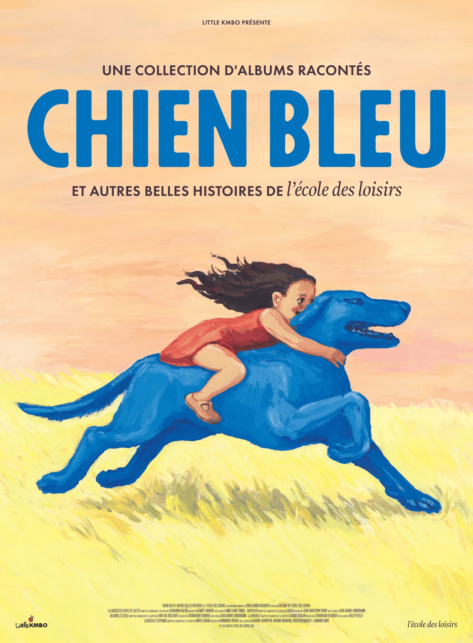 Affiche de Chien Bleu Et Autres Belles Histoires De L'École Des Loisirs