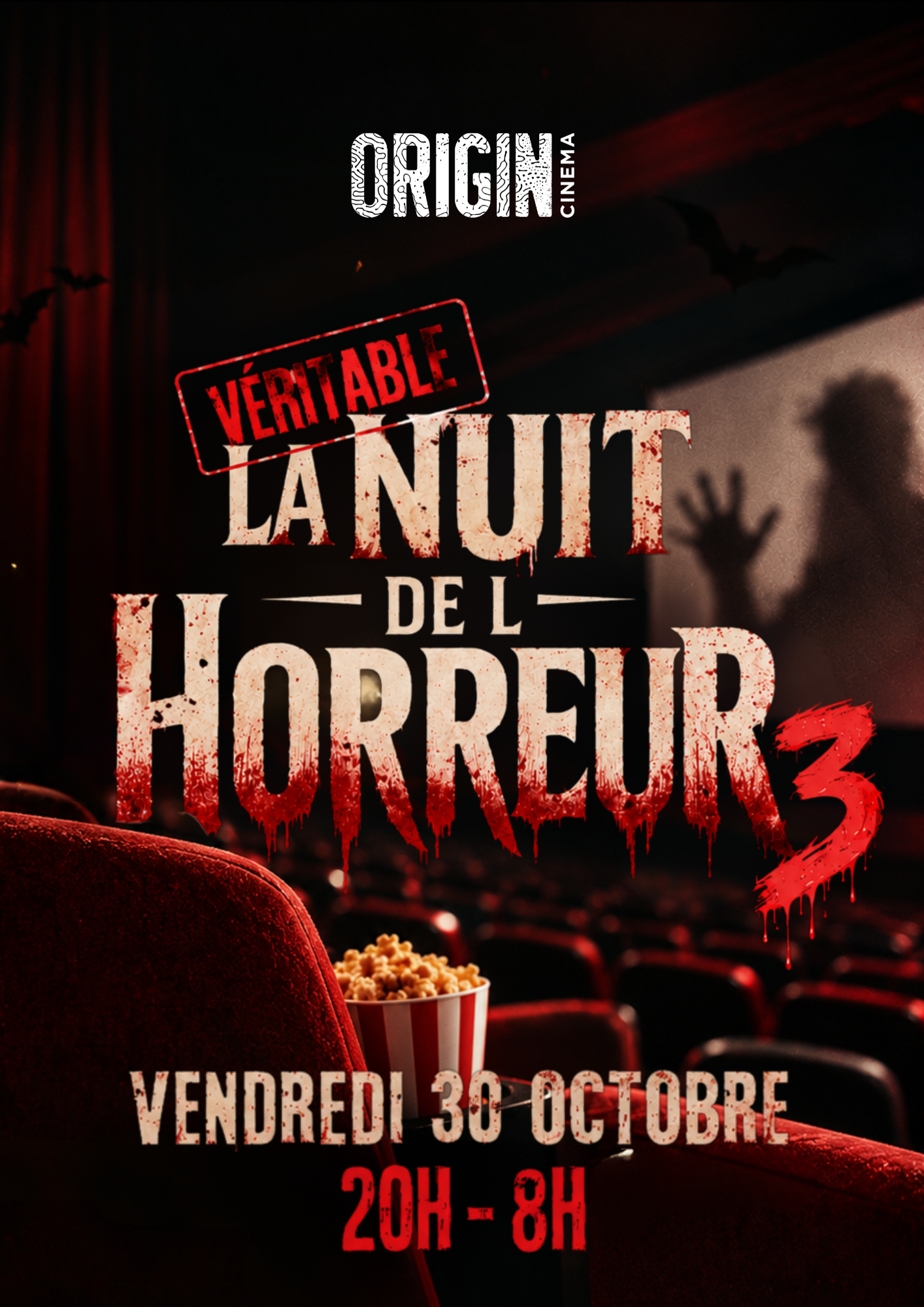 Affiche du film Veritable Nuit De L'Horreur 3