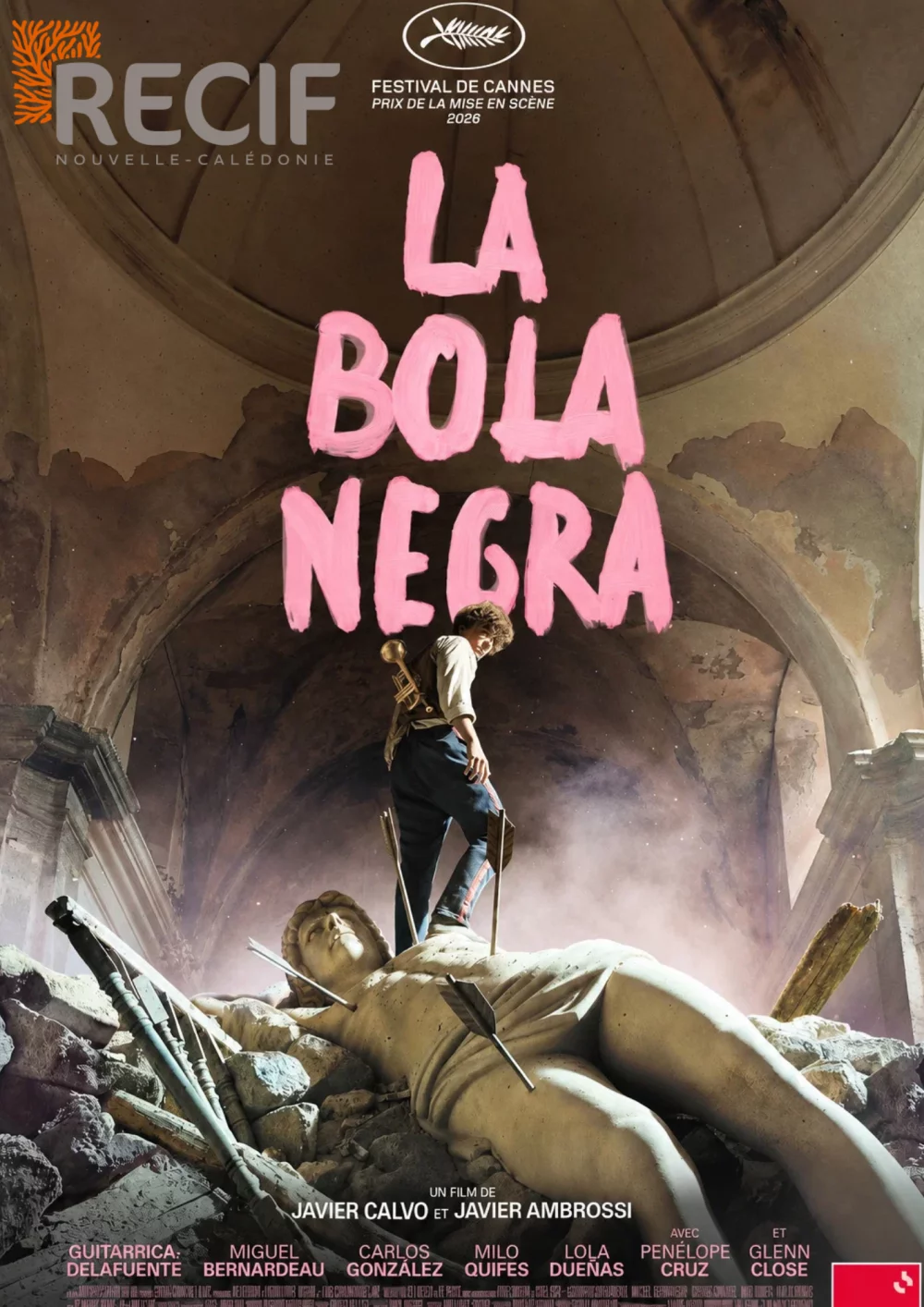 Affiche du film La Bola Negra - Avp - Festival Recif
